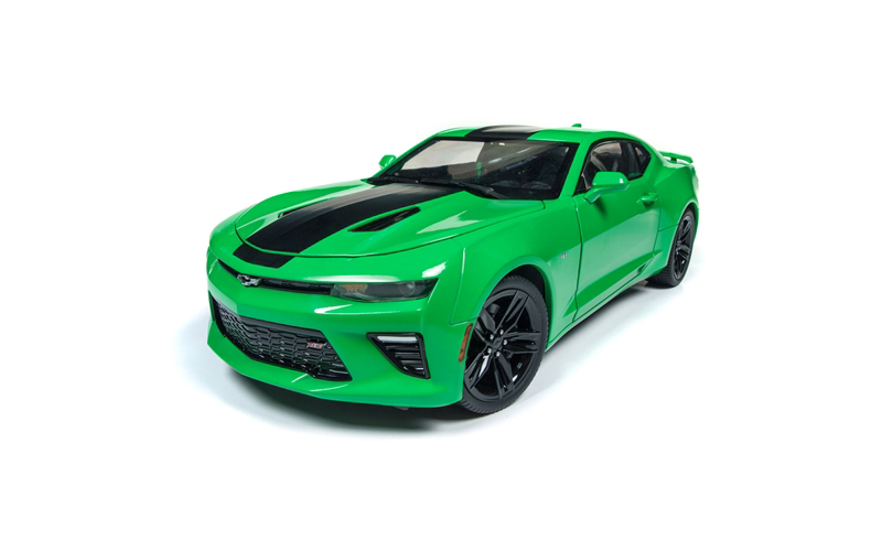 Autoworld AW244 Chevy Camaro SS - 2017 - Green 1:18