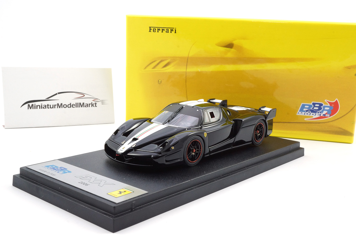 BBR BBR180B Ferrari FXX - Black - 2006 1:43