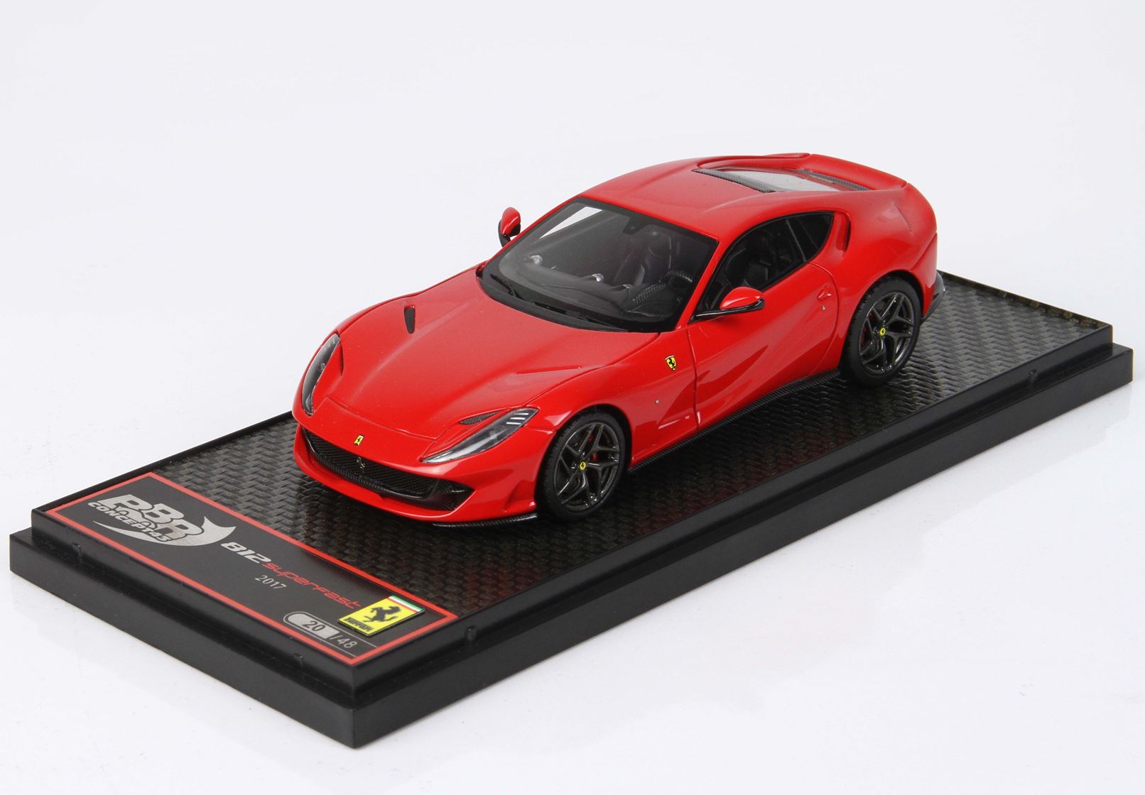 BBR BBRC198-201 Ferrari 812 Superfast  - Red Corsa 322 1:43