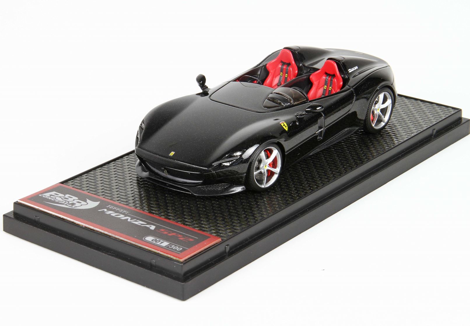 BBR BBRC221A Ferrari Monza SP2 - Metal New Black Daytona 1:43