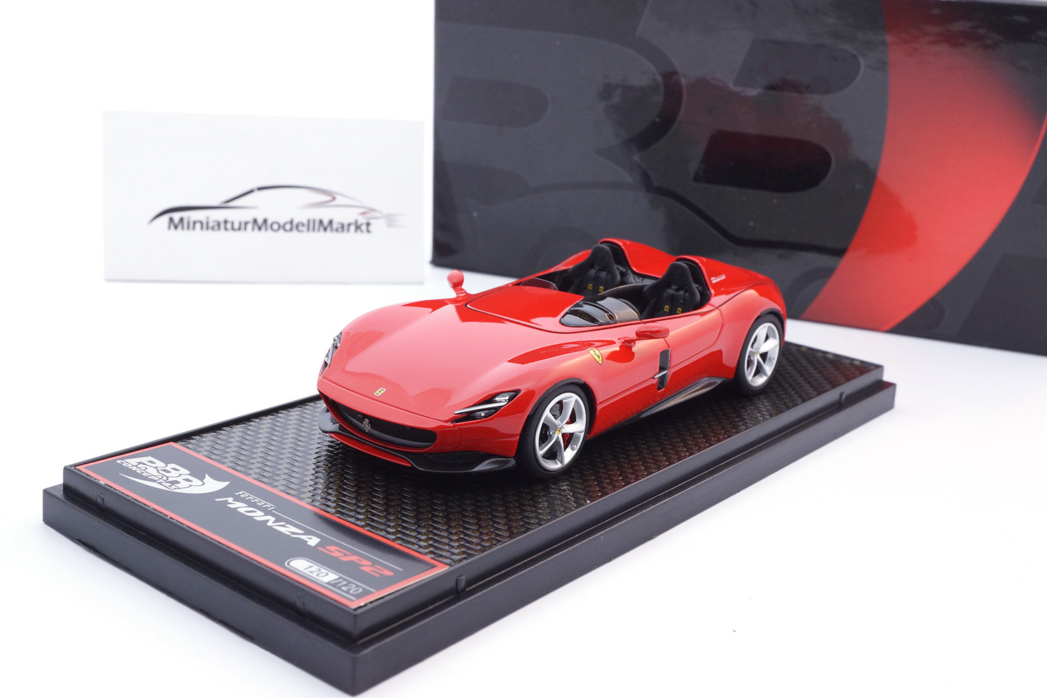 BBR BBRC221B Ferrari Monza SP2 - Rosso Corsa 322 1:43