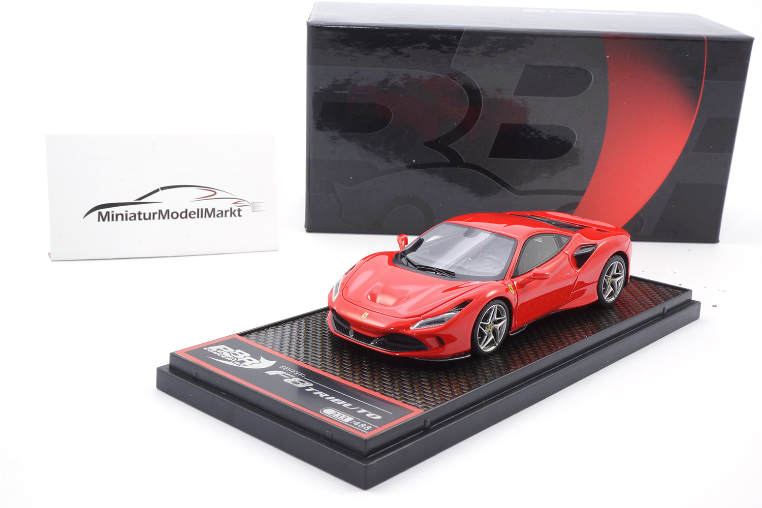 BBR BBRC224A Ferrari F8 Tributo - Rosso Scuderia 1:43