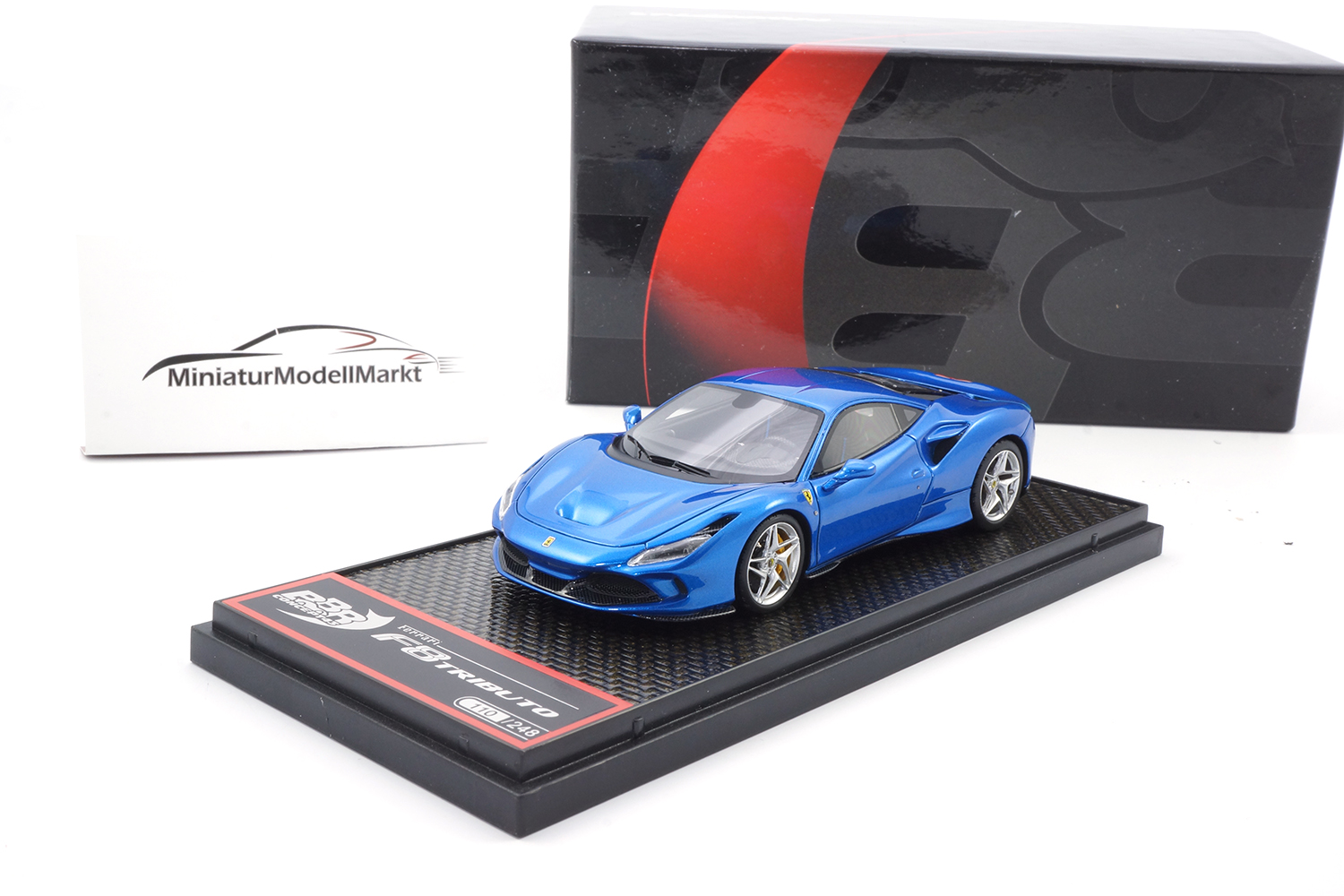 BBR BBRC224B Ferrari F8 Tributo - Blue 1:43