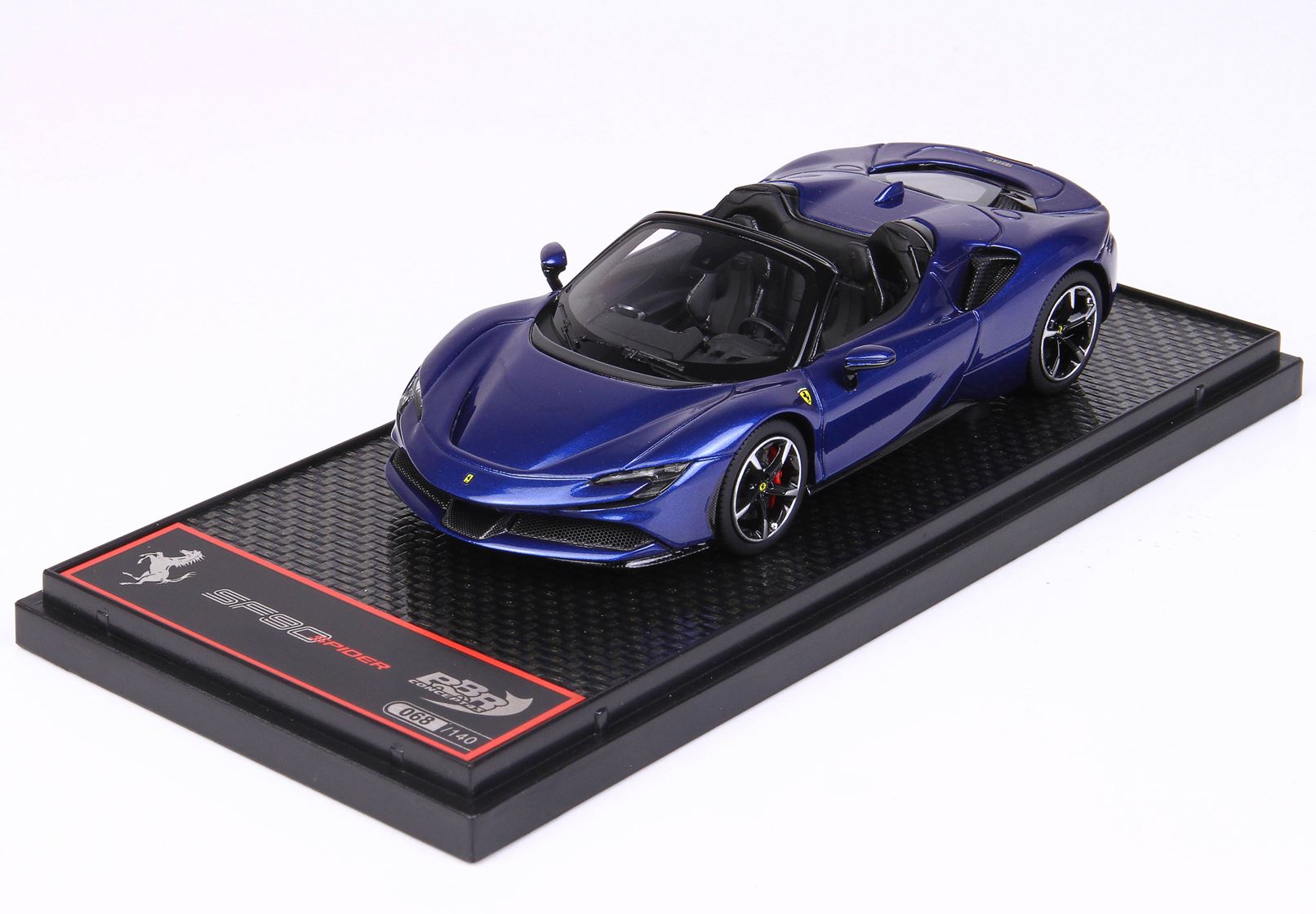 BBR BBRC244B Ferrari SF90 Spider  - Blu Elettrico Metal 1:43