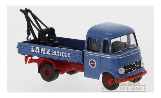 Brekina 13572 Mercedes L 319 Abschleppwagen Lanz Bulldog (2. Version) 1:87