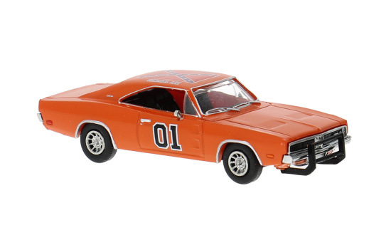 Brekina BRE18004 Dodge Charger - orange 1:87