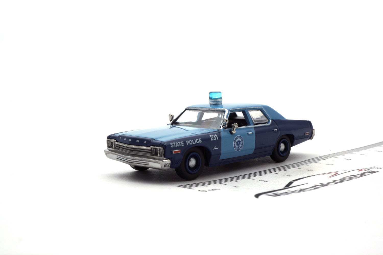 Brekina BRE18156 Dodge Monaco - Massachusetts State Police 1:87
