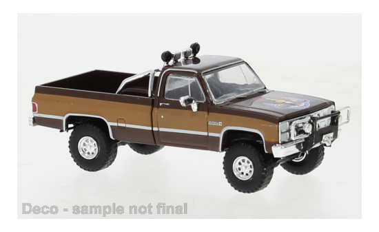 Brekina BRE19653 GMC Sierra Grande - braun , gold 1:87