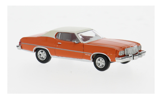 Brekina 19733 Ford Gran Torino - dunkelorange - hellbeige 1:87