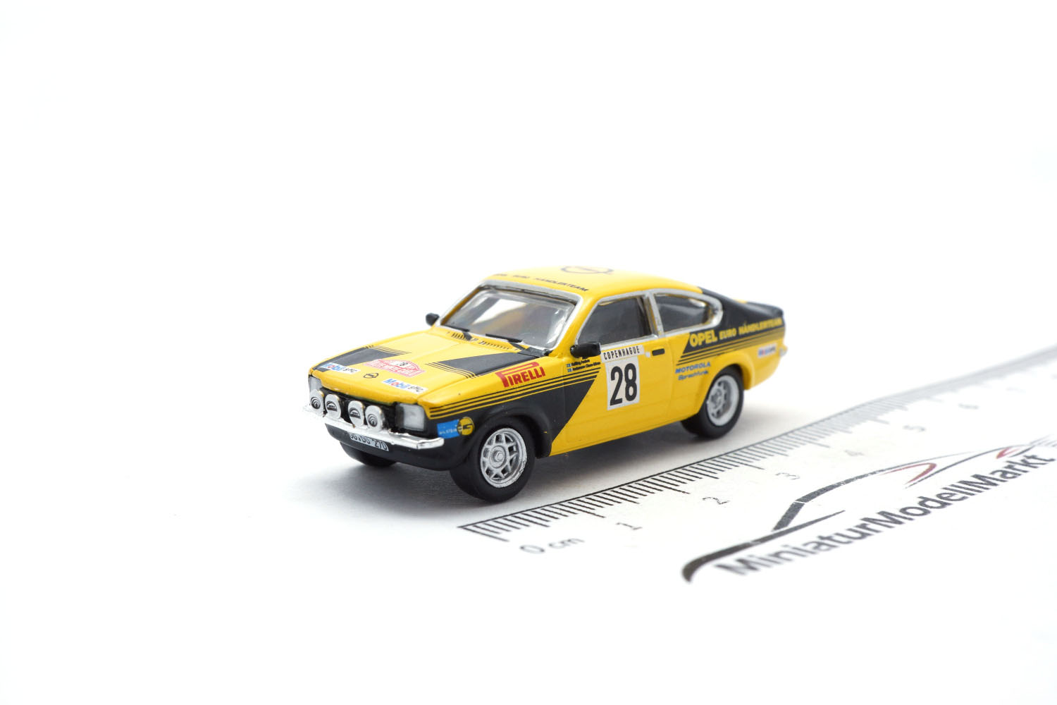 Brekina BRE20402 Opel Kadett C GT/E - Rallye Monte Carlo 1:87