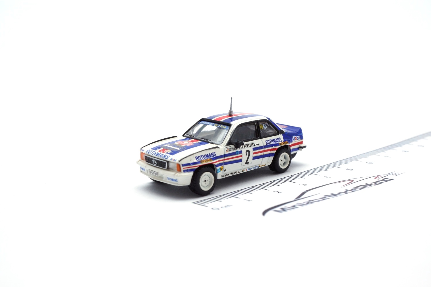 Brekina BRE20774 Opel Ascona B i400 - Rallye Monte Carlo - W.Röhrl 1:87