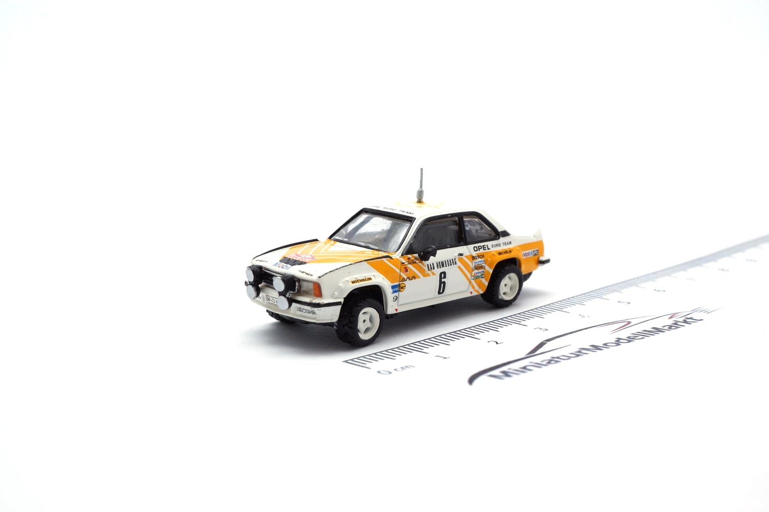 Brekina BRE20777 Opel Ascona B i400 - Rallye Monte Carlo - J.Kleint 1:87