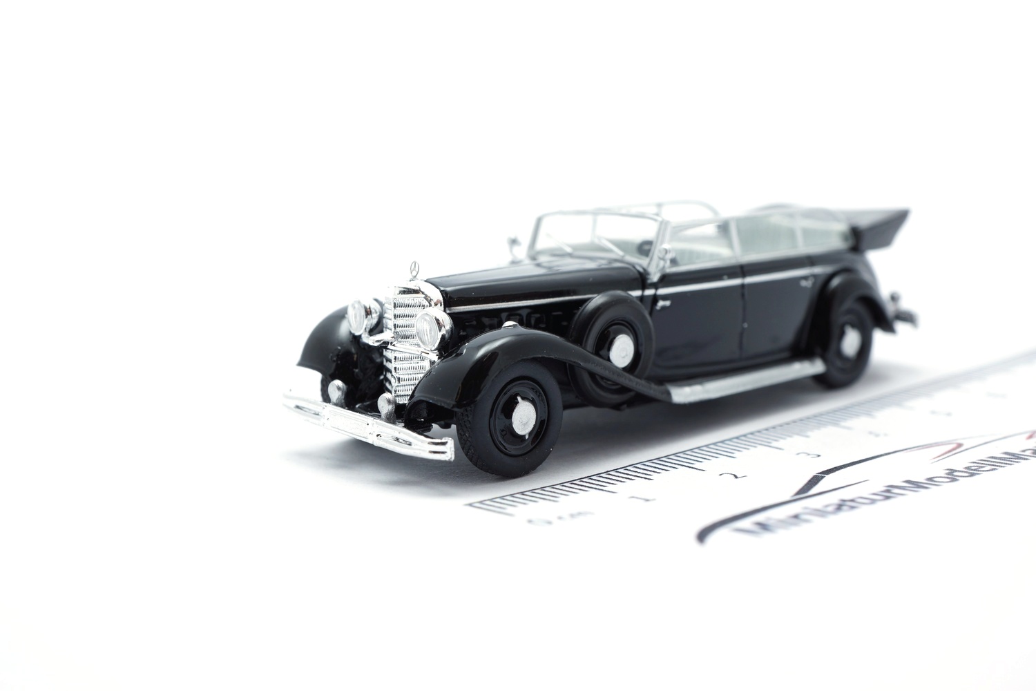 Brekina 21050 Mercedes 770 K - schwarz - 1938 1:87