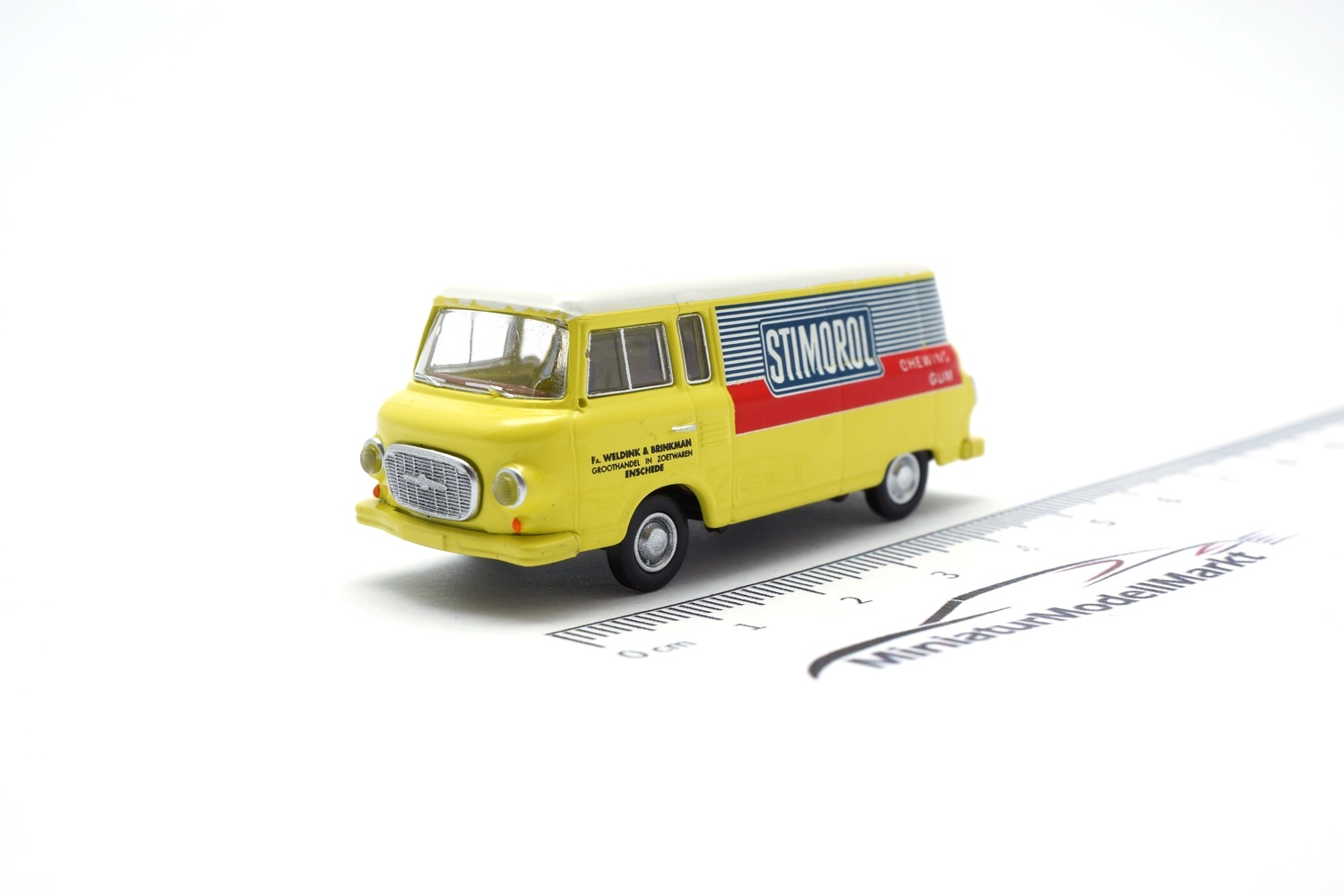 Brekina BRE30127 Barkas B 1000 Kasten - Stimorol 1:87