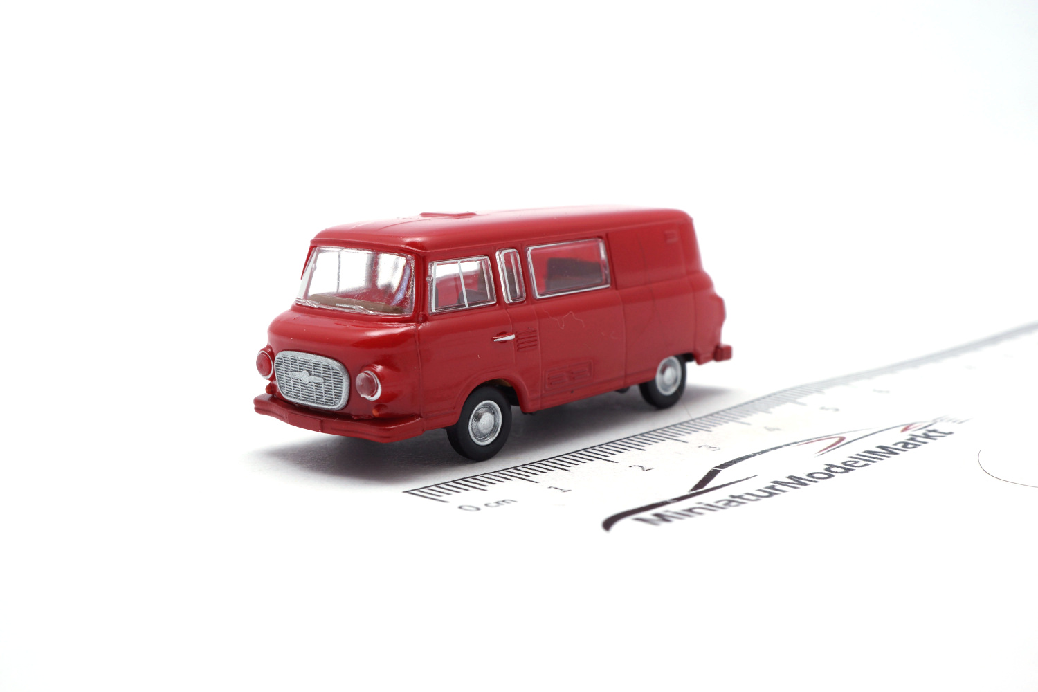 Brekina BRE30228 Barkas B 1000 Halbbus - rot 1:87