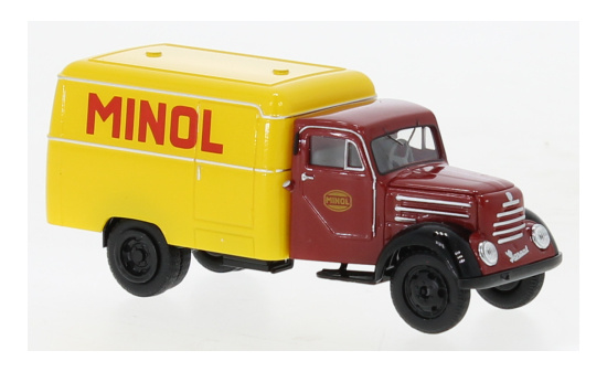 Brekina 30727 Robur Garant Koffer - Minol - 1953 1:87