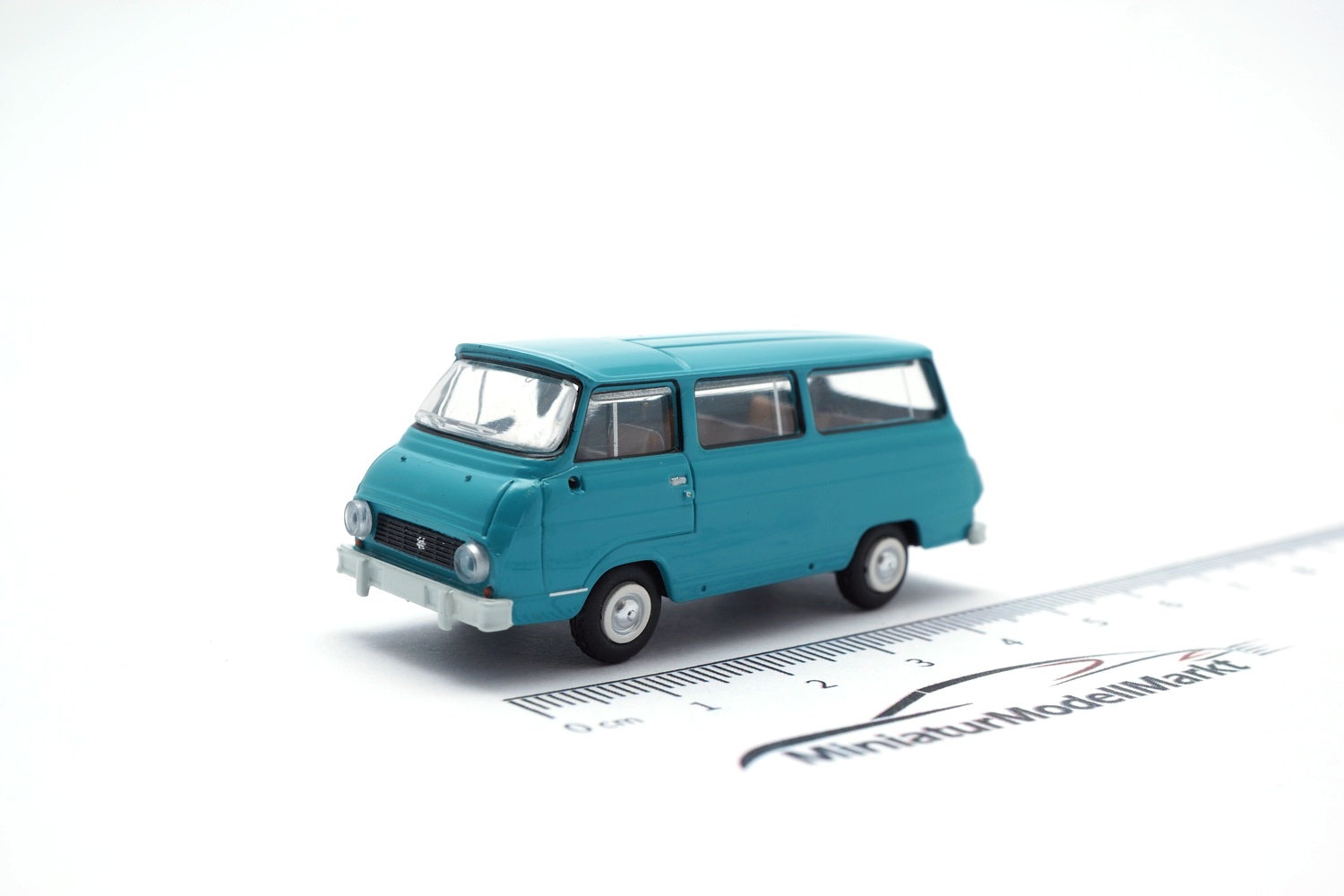 Brekina 30801 Skoda 1203 Bus - türkis - 1969 1:87