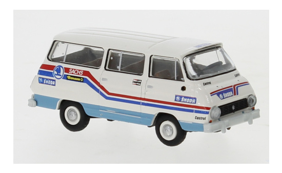 Brekina 30803 Skoda 1203 Bus - Skoda Rallye Team - 1969 1:87