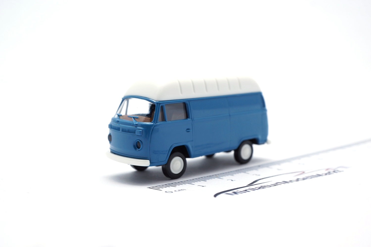 Brekina 33813 VW T2 HD-Kasten - Blau 1:87