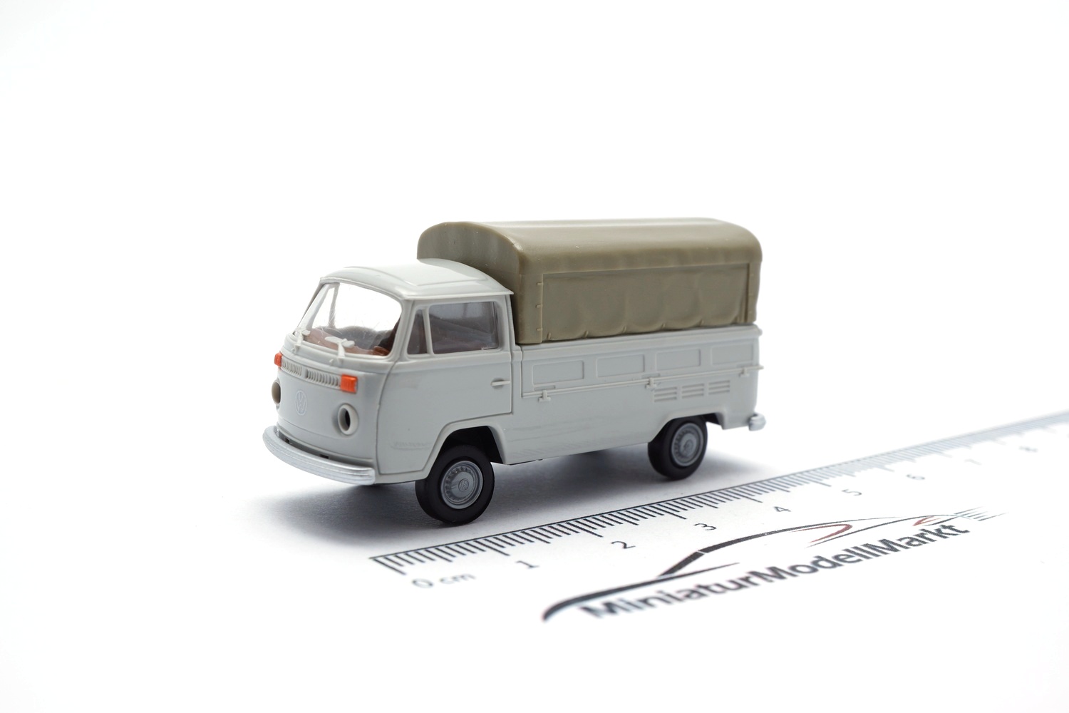 Brekina 33931 VW T2 Pritsche - hellgrau - 1972 1:87