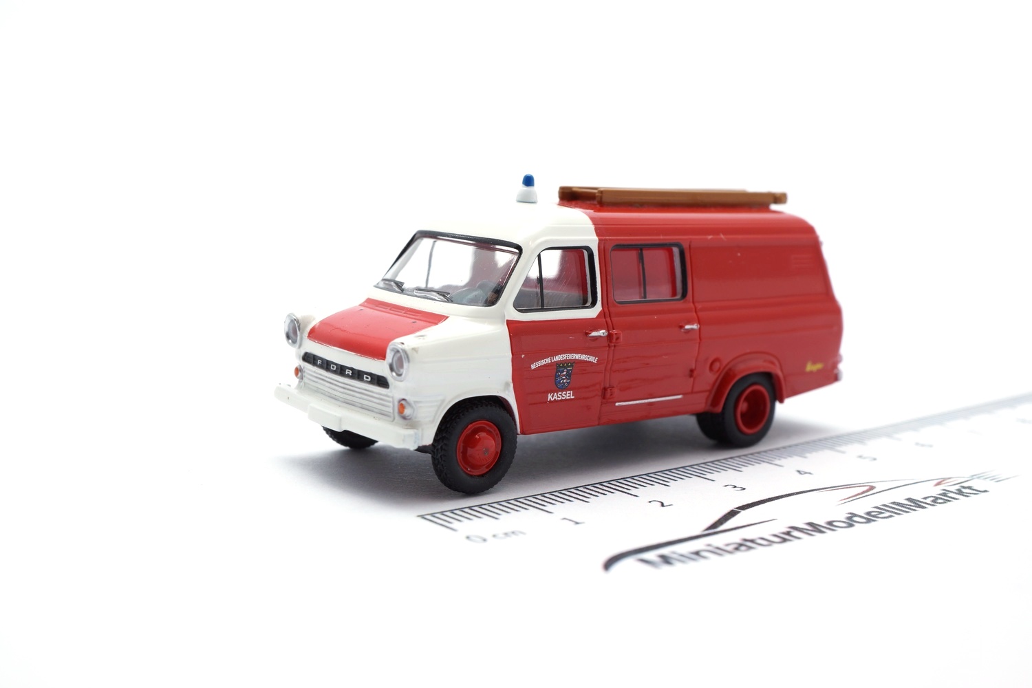 Brekina BRE34169 Ford Transit - Hessische Landesfeuerwehrschule 1:87
