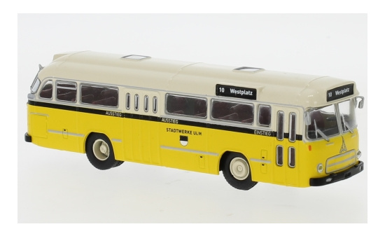 Brekina 59523 Magirus Saturn II - Stadtwerke Ulm - 1960 1:87