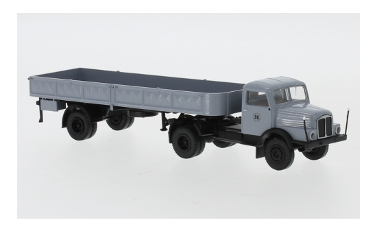 Brekina 71403 IFA S 4000-1 Pritschen-SZ - Deutsche Reichsbahn - 1960 1:87