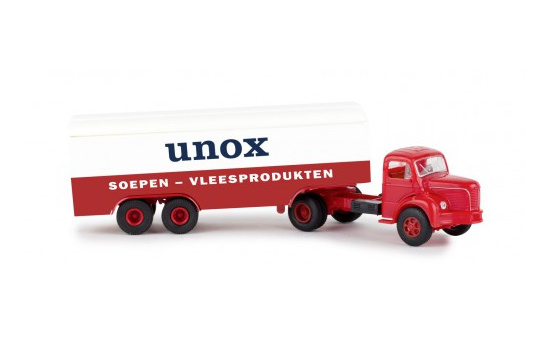 Brekina 85431 Berliet TLR 8 - Unox (NL) - Koffer-SZ - 1950 1:87