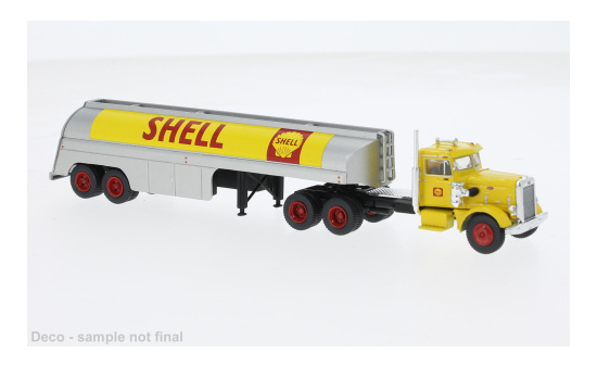 Brekina 85762 Peterbilt 281 Tank-SZ - Shell 1:87