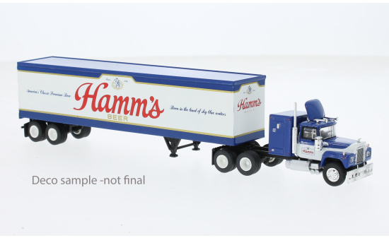 Brekina 85811 Mack RS 700 Ko-SZ - Hamms Beer 1:87