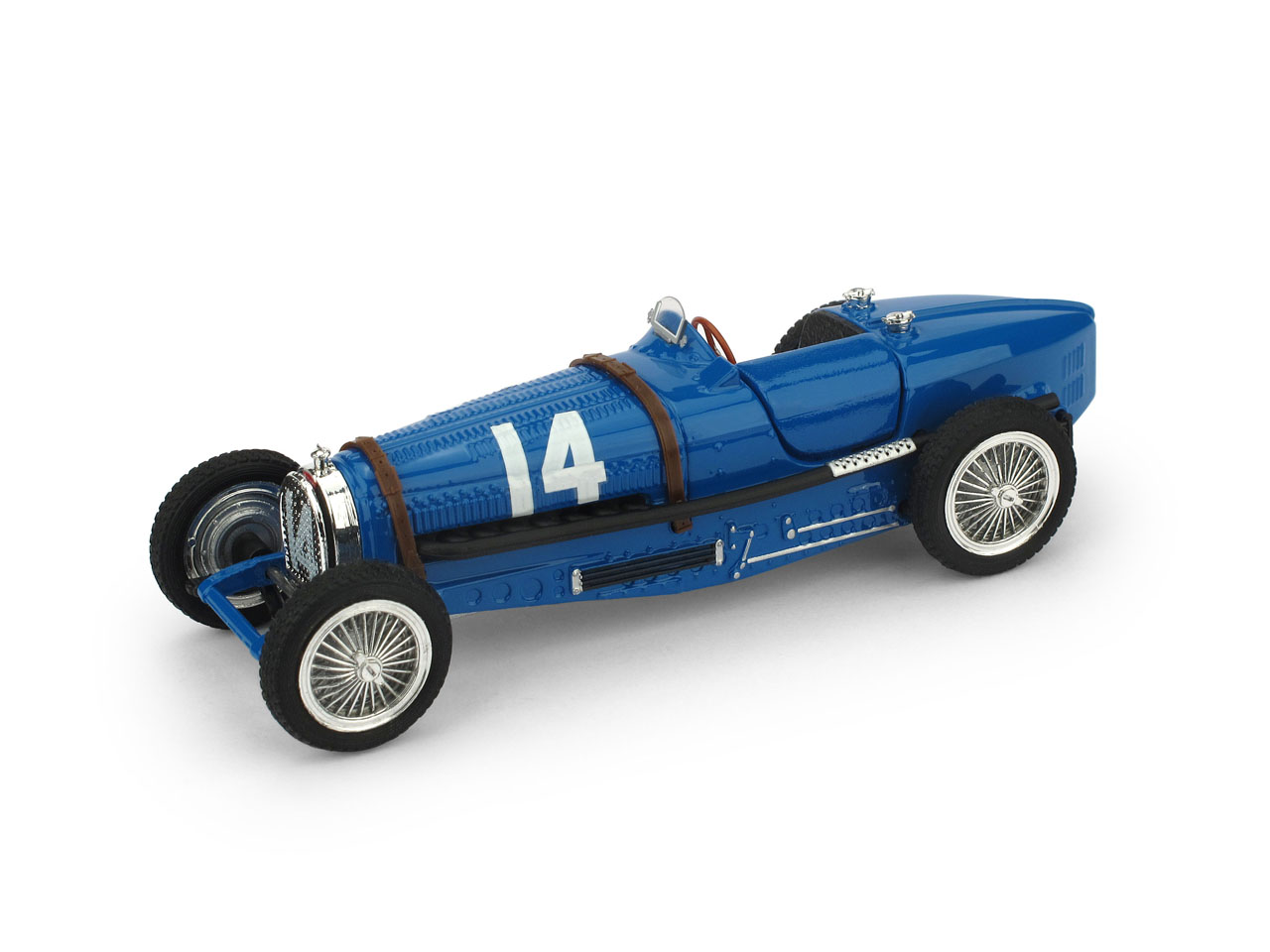 Brumm R042 Bugatti Type 59, No.14, Formel 1, GP Frankreich, T.Nuvolari, 1934 1:43