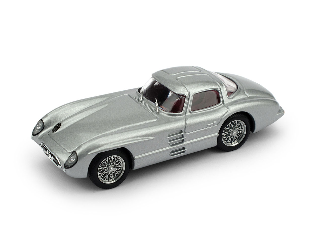 Brumm R187 Mercedes 300 SLR Coupe, silber, 1955 1:43