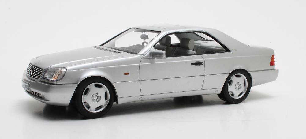 Cult Models CML079-1 Mercedes-Benz 600SEC C140 Silber 1992  1:18