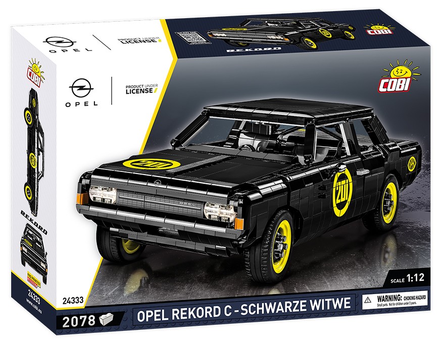 Cobi 24333 Opel Rekord C - Schwarze Witwe - 2078 Teile 1:12
