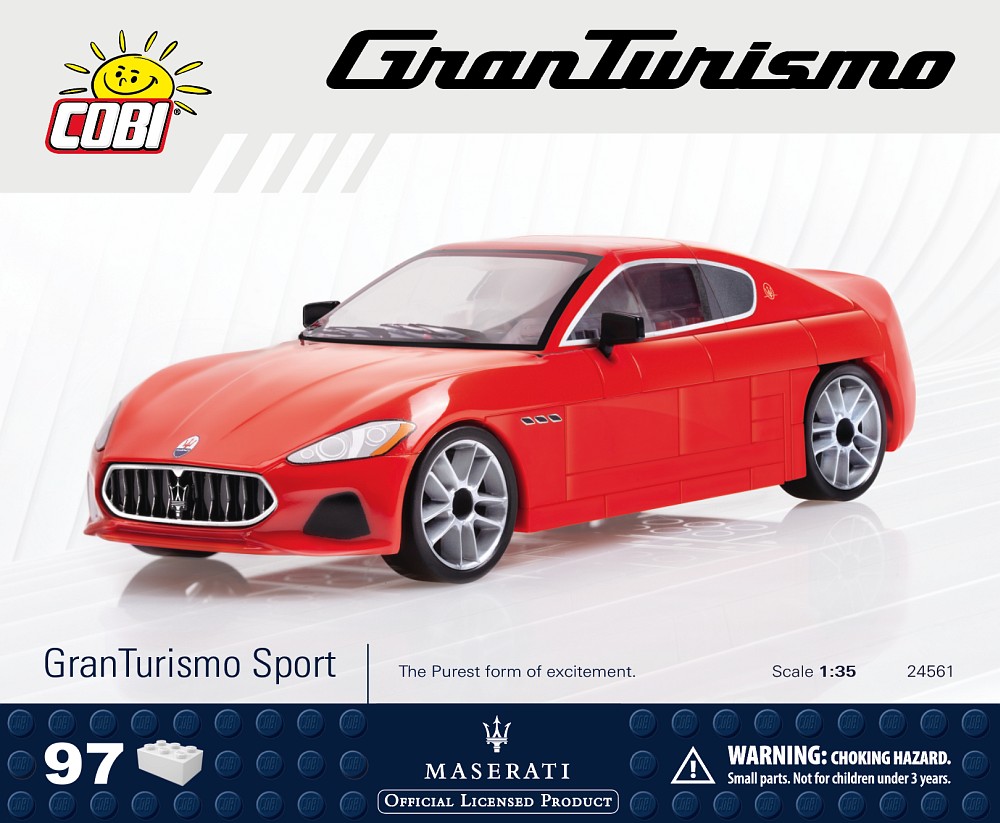 Cobi 24560 Maserati GranTurismo - Rot 1:35