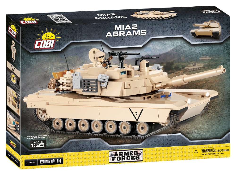 Cobi 2619 M1A2 Abrams - 815 Teile 1:35