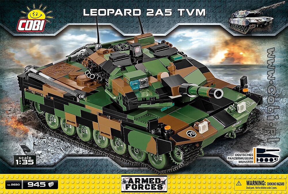 Cobi 2620 Leopard 2A5 TVM  1:35