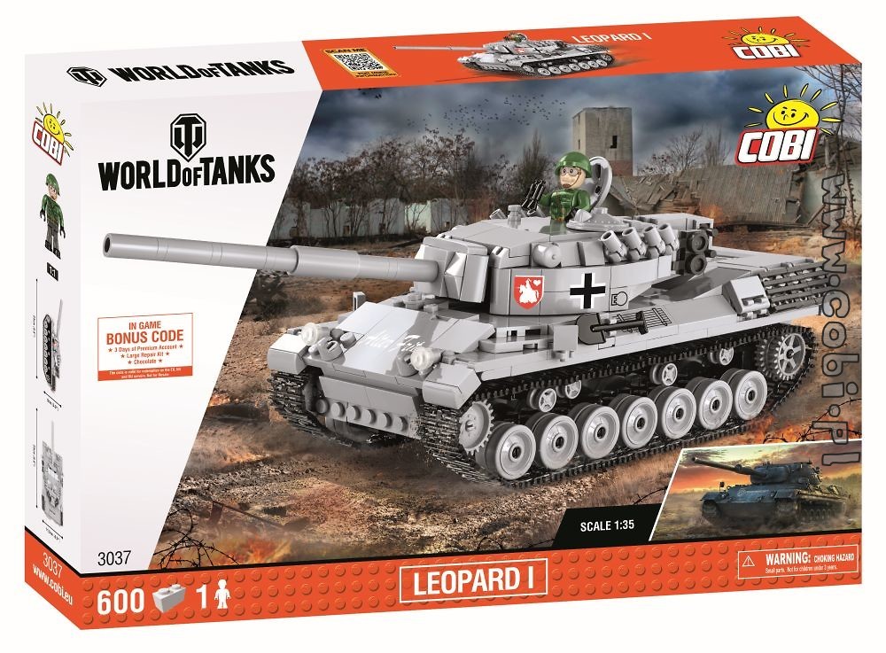 Cobi 3037 Lepard 1 Panzer (World of Tanks) 1:35