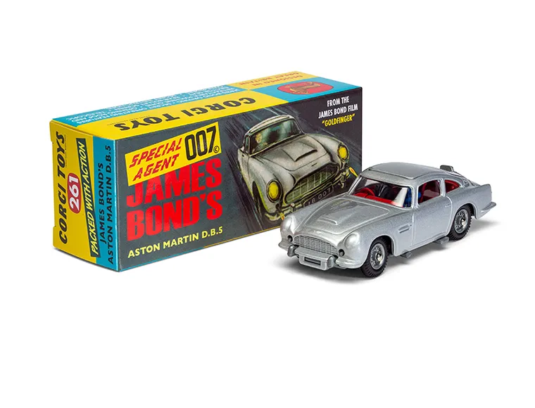 Corgi COCRT26101S Aston Martin DB5 - silber - James Bond 007 - Vorbestellung 1:43