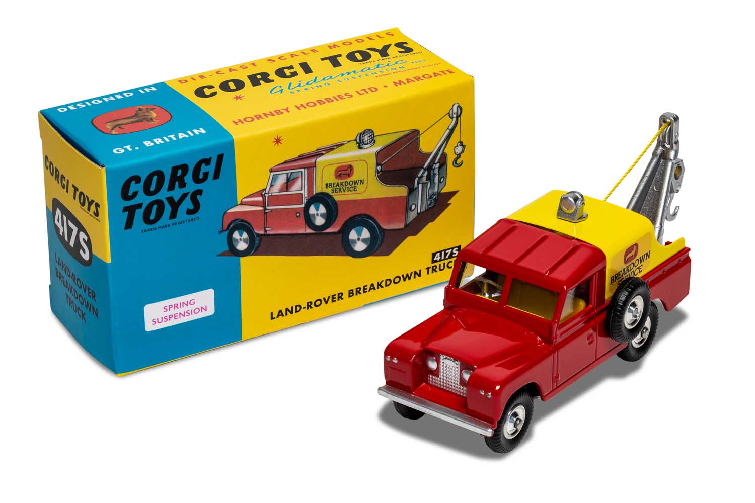 Corgi RT41701S Land Rover Breakdown Truck - RHD (Retro-Verpackung) 1:43