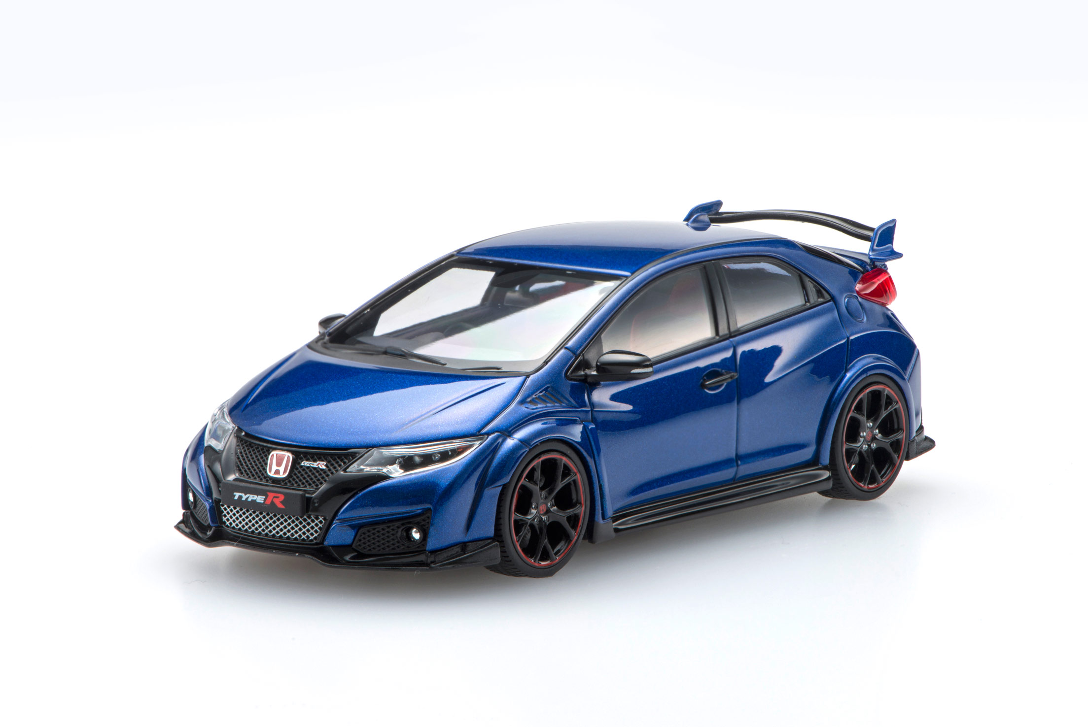 Ebbro 45355 Honda CIVIC TYPE R 2015 - Brilliant Sporty Blue Metallic 1:43