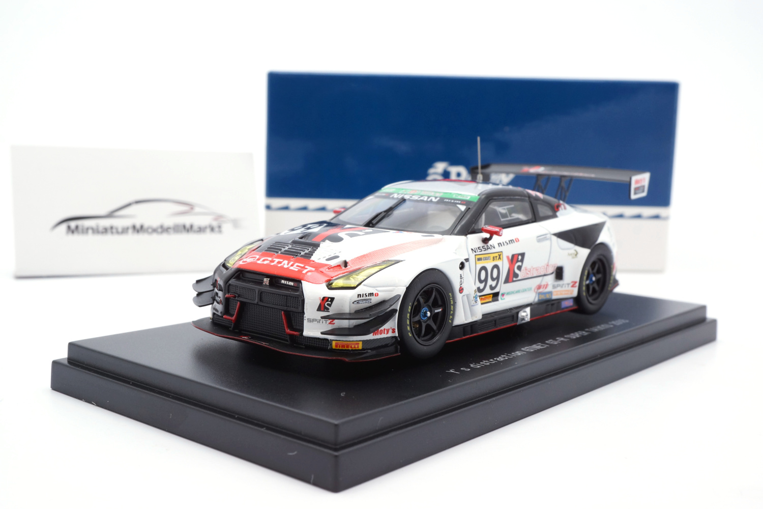 Ebbro 45684 Ys distraction GTNET Nissan GT-R - Super Taikyu #99 1:43