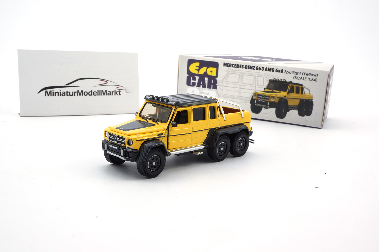 ERA ERA07 Mercedes-Benz G63 AMG 6x6 with Spotlight - Yellow 1:64