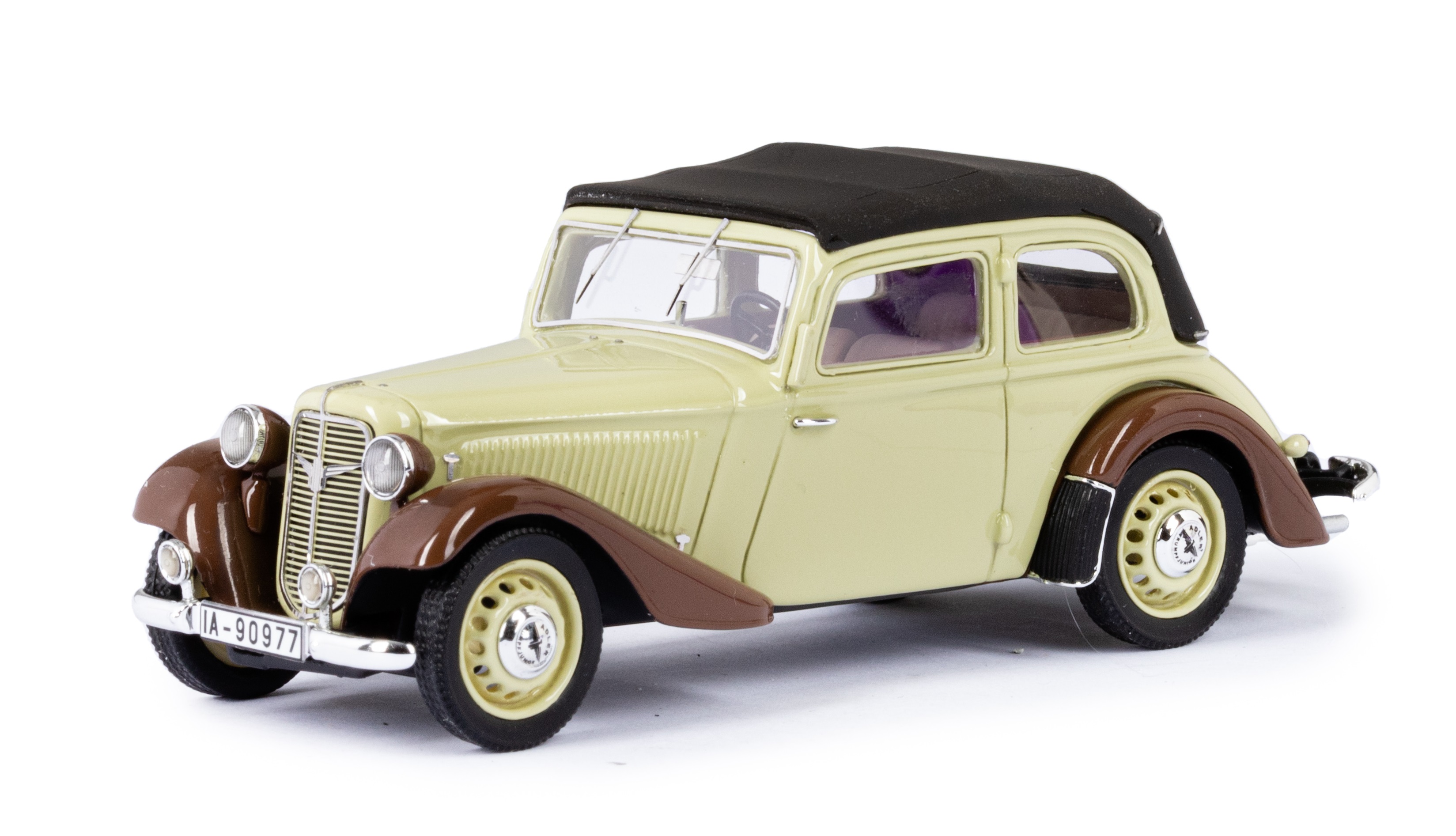 Esval EMEU43034C Adler Trumpf Junior Cabrio - Beige - 1934 - Vorbestellung  1:43
