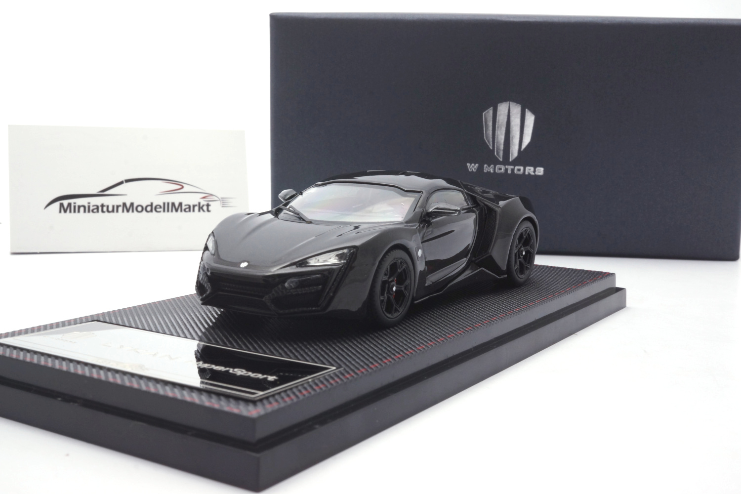 Keng Fai 430304 Lykan Hypersport - Schwarz Metallic 1:43