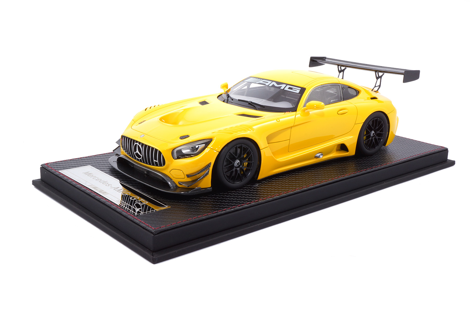 FrontiArt AS002-08 Mercedes-AMG GT3 - Yellow 1:18