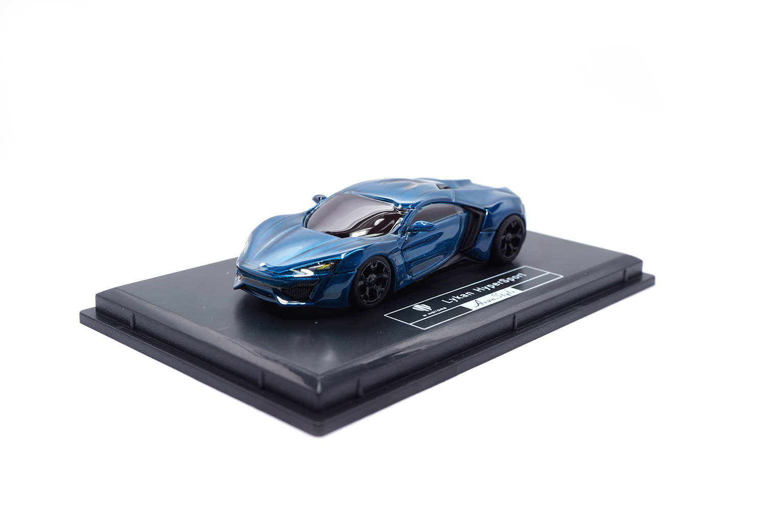 FrontiArt AS015-11 W-Motors Lykan HyperSport - Transparent Blue 1:87