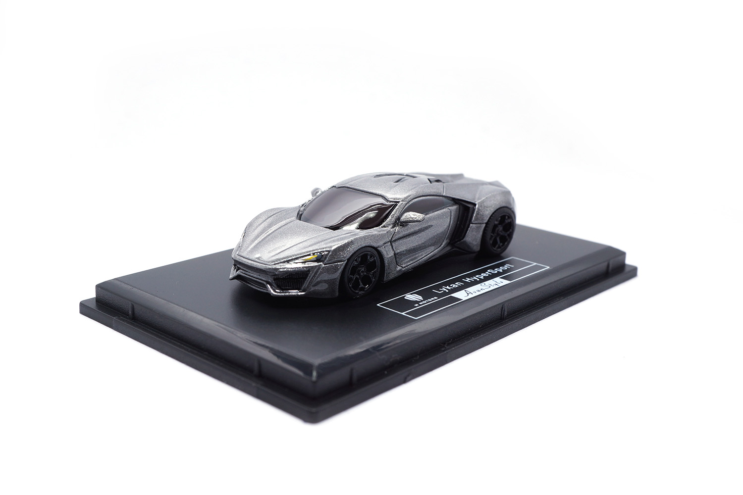 FrontiArt AS015-66 W-Motors Lykan HyperSport - Silber Gau 1:87