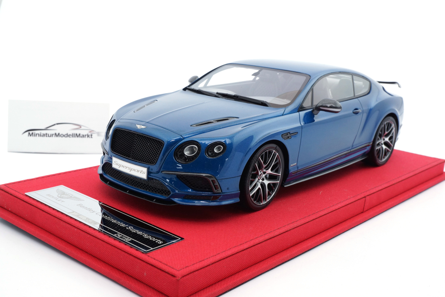 FrontiArt AS019-139 Bentley Continental Supersports - Sequin Blue 1:18