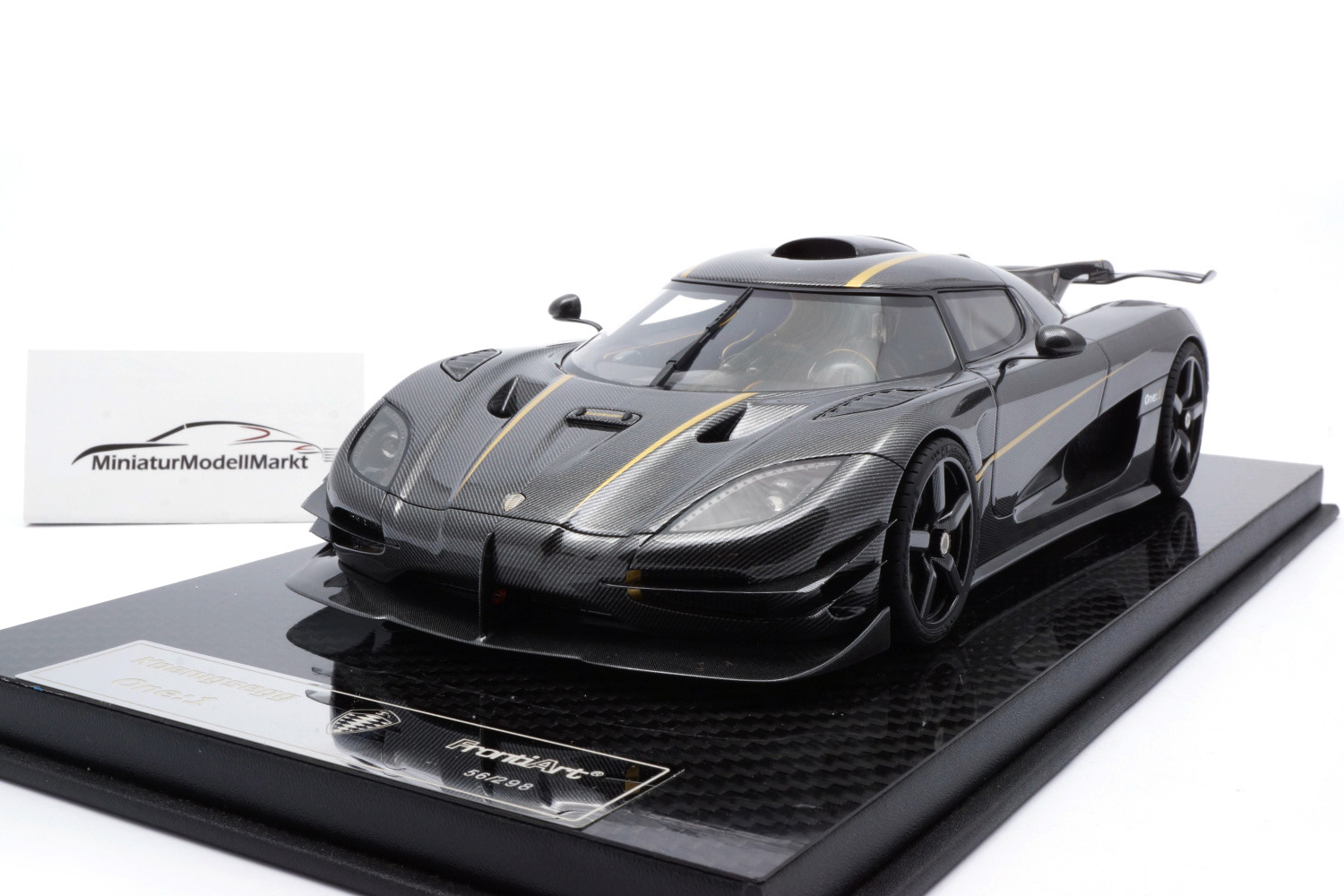 FrontiArt F033-117 Koenigsegg One:1 - Carbon Gold 1:18